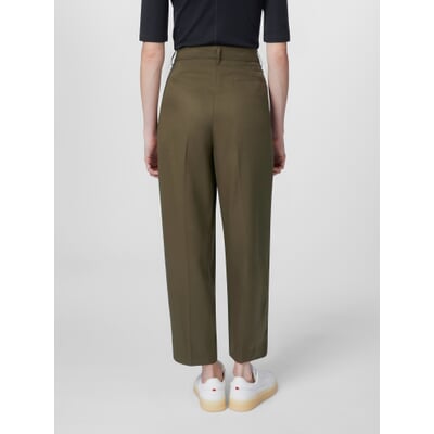 manufactum Damen-Bundfaltenhose Oliv Letzte 3 Tage