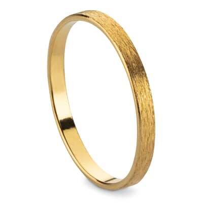 manufactum Fingerring Satin-Band Gold 52 (16 6 mm)