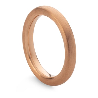 manufactum Fingerring Rundrohr Rosé 53 (16 9 mm)
