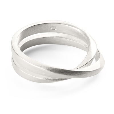 manufactum Möbius-Ring Silber 19 mm Innendurchmesser Discount Store für neue Produkte