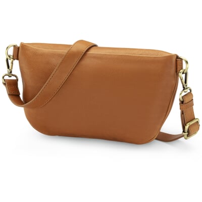 manufactum Damen-Gürteltasche Leder Cognac Kostenloser Versand international