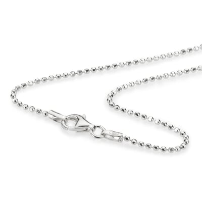manufactum Halskette diamantiert Silber Fabrikverkauf