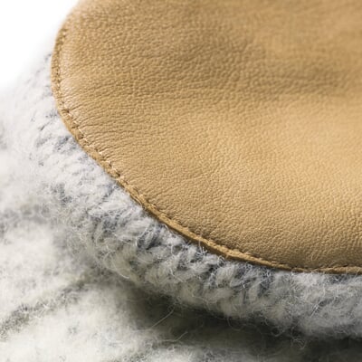 manufactum Schladminger Walkfausthandschuh Graumelange Versandkostenfrei