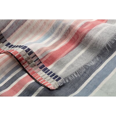 manufactum Damenschal Seide-Baumwolle Multicolor Flash Sale