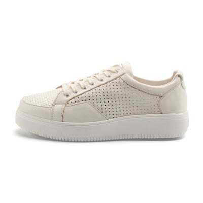 manufactum Damen-Ledersneaker Natur Jubiläumsangebot