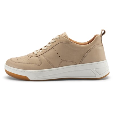 manufactum Damen-Ledersneaker Sand Zeitlich begrenztes Angebot