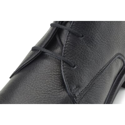 manufactum Damen-Schnürschuh hoch Schwarz Saisonale Angebote