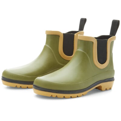 manufactum Damen-Gummistiefelette Oliv-Schwarz Neueste Stile