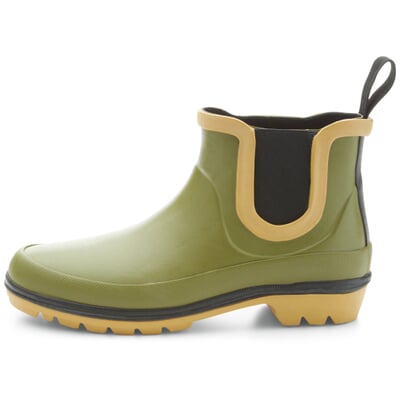 manufactum Damen-Gummistiefelette Oliv-Schwarz Neueste Stile