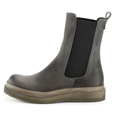 manufactum Damen-Lederboot Grau Zeitbegrenzte Promotion