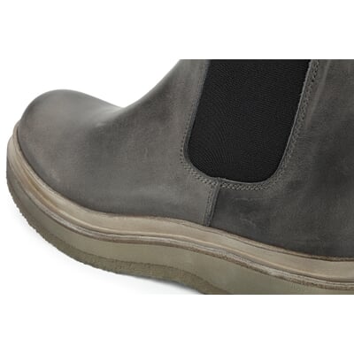 manufactum Damen-Lederboot Grau Zeitbegrenzte Promotion
