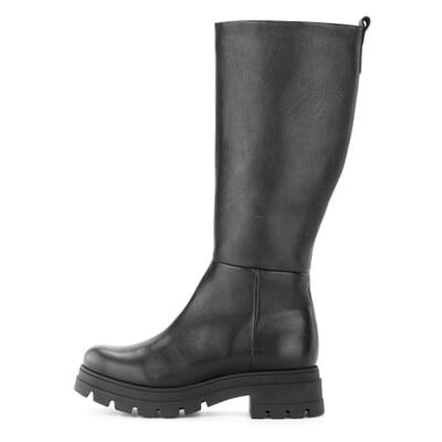 manufactum Damen-Lederstiefel Schwarz Bis zu 60% Rabatt