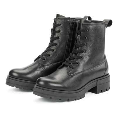 manufactum Damen-Lederboot Schwarz