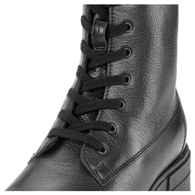manufactum Damen-Lederboot Schwarz Bis zu 65% Rabatt