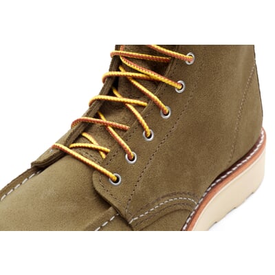 manufactum Damen Moc Boot Rauleder Oliv Sonderangebot der Fabrik