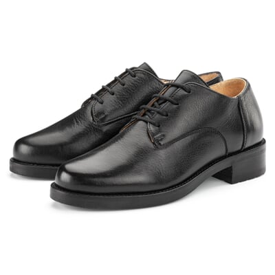 manufactum Damen-Schnürhalbschuh Schwarz