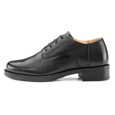 manufactum Damen-Schnürhalbschuh Schwarz Super Rabatt