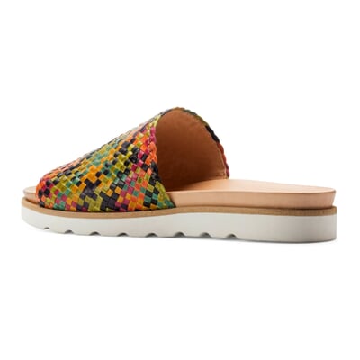 manufactum Damen-Flechtpantolette Multicolor Clearance-Verkauf