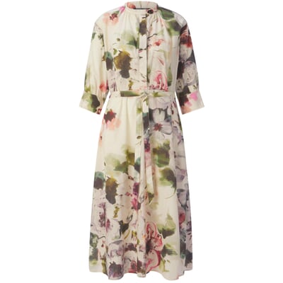 manufactum Damenkleid Midi Multicolor