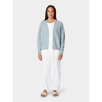 manufactum Damen-Strickjacke Hellblau Rabatte dieses Monats