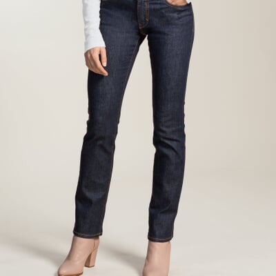 manufactum Damenjeans Straight Denim Verkauf