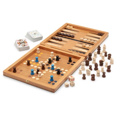 manufactum Reise-Spielesammlung Holz