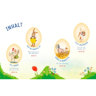 manufactum Was Hase und Huhn an Ostern so tun - Vier lustige Bilderbuchgeschichten Schlussverkauf