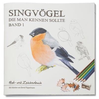 manufactum Mal- und Zeichenbuch Singvögel 1
