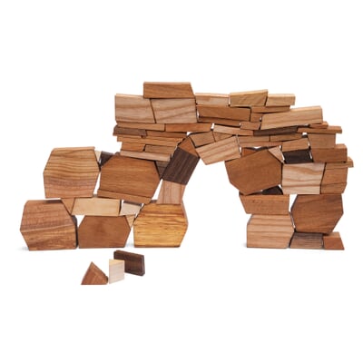 manufactum Holzbausteine Mauerspiel Weihnachtsangebot