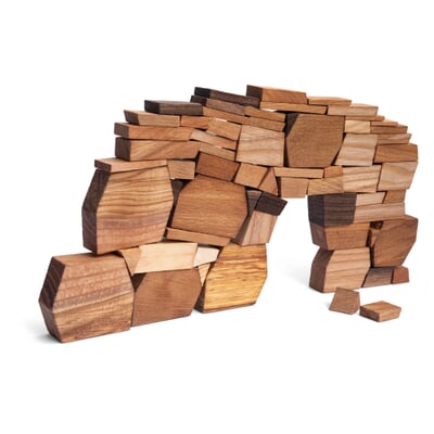 manufactum Holzbausteine Mauerspiel Weihnachtsangebot