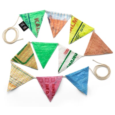 manufactum Wimpelkette Upcycling Begrenzt auf 3 Tage