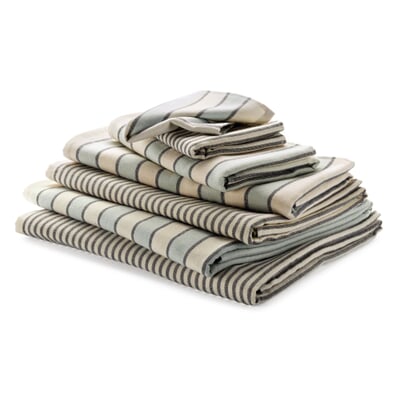 manufactum Leichtfrottier gestreift Fein gestreift Duschtuch Black Friday