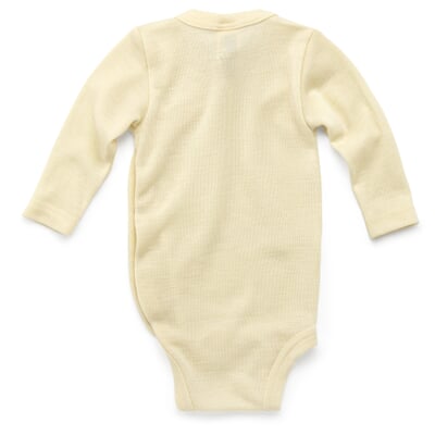 manufactum Baby-Wickelbody Merinowolle-Seide Natur Neueste Mode