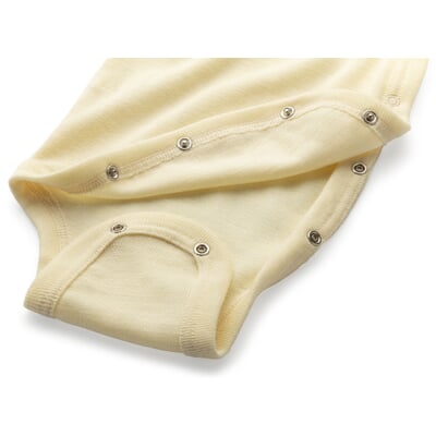 manufactum Baby-Wickelbody Merinowolle-Seide Natur Neueste Mode