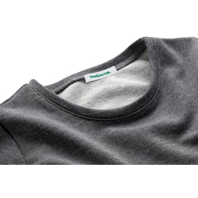 manufactum Mädchen-Jerseykleid Mittelgrau Kauf eins, bekomm eins gratis