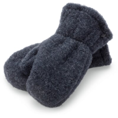 manufactum Kinder-Fäustling Wollfleece Dunkelblau