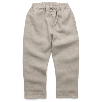 manufactum Kinder-Hose Leinen Natur