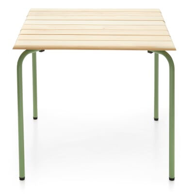 manufactum Tisch Estoril Holz RAL 6021 Blassgrün 50% Rabatt mit kostenlosem Versand