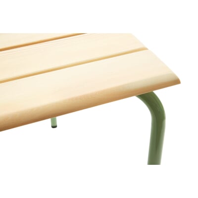 manufactum Tisch Estoril Holz RAL 6021 Blassgrün 50% Rabatt mit kostenlosem Versand