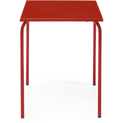 manufactum Tisch Estoril RAL 3013 Tomatenrot Clearance-Verkauf
