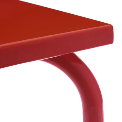 manufactum Tisch Estoril RAL 3013 Tomatenrot Clearance-Verkauf
