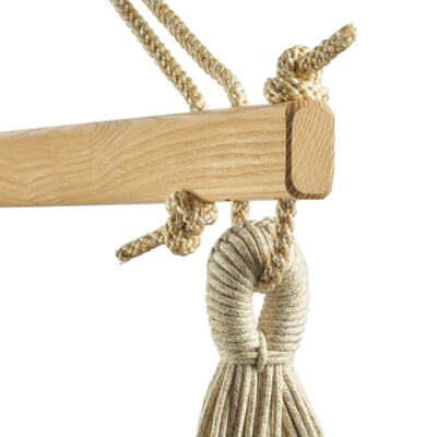 manufactum Hängesessel Baumwolle Beige zollfrei