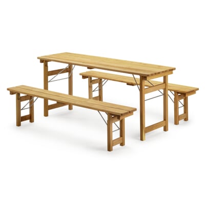 manufactum Biergartengarnitur Robinienholz