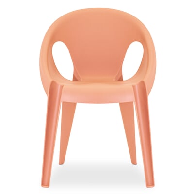 manufactum Armlehnstuhl Bell Chair Orange