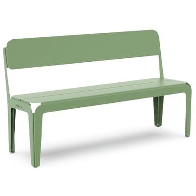 manufactum Bank Bended Bench 140 RAL 6021 Blassgrün