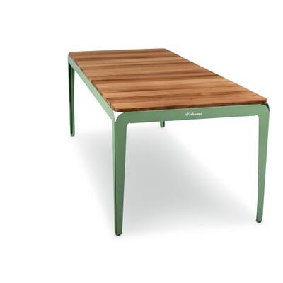 manufactum Tisch Bended Table Wood 220 RAL 6021 Blassgrün Jubiläumsangebot