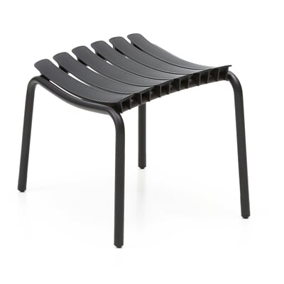 manufactum Fußhocker Re-Clips Schwarz