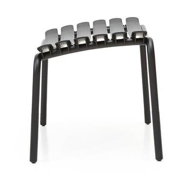 manufactum Fußhocker Re-Clips Schwarz Heißer Verkauf