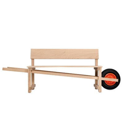 manufactum Bank Wheelbench