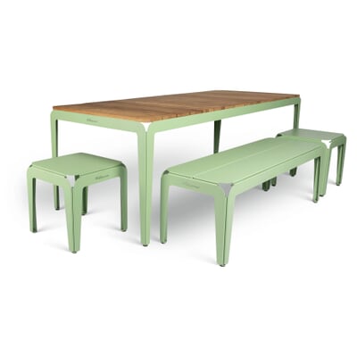 manufactum Bank Bended Bench 140 RAL 6021 Blassgrün Neueste Stile